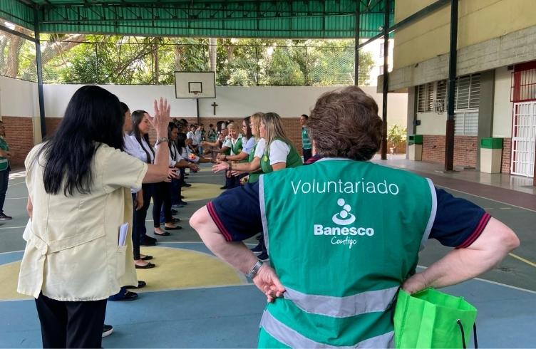 Voluntariado Banesco: 492 horas de acción social por las comunidades