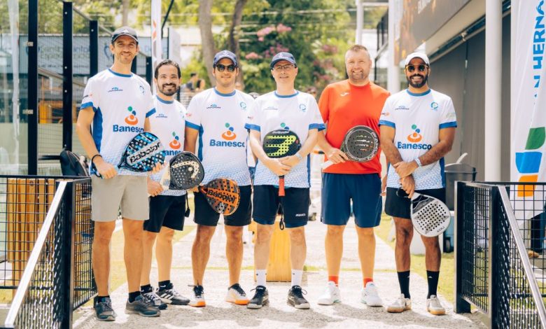 Banesco y City Pádel Place celebran el torneo Banesco Pádel Cup en Santiago
